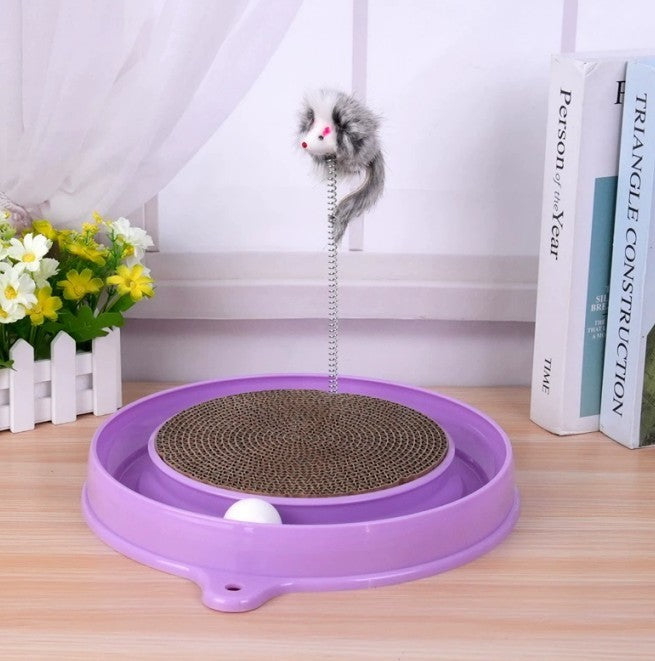 Kmultifunctional Cat Scratching Board With Ball Trac, Variou | Other