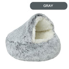 Luxurious Plush Round Cat Bed Cat Bed Round Soft Plush Burro | Other