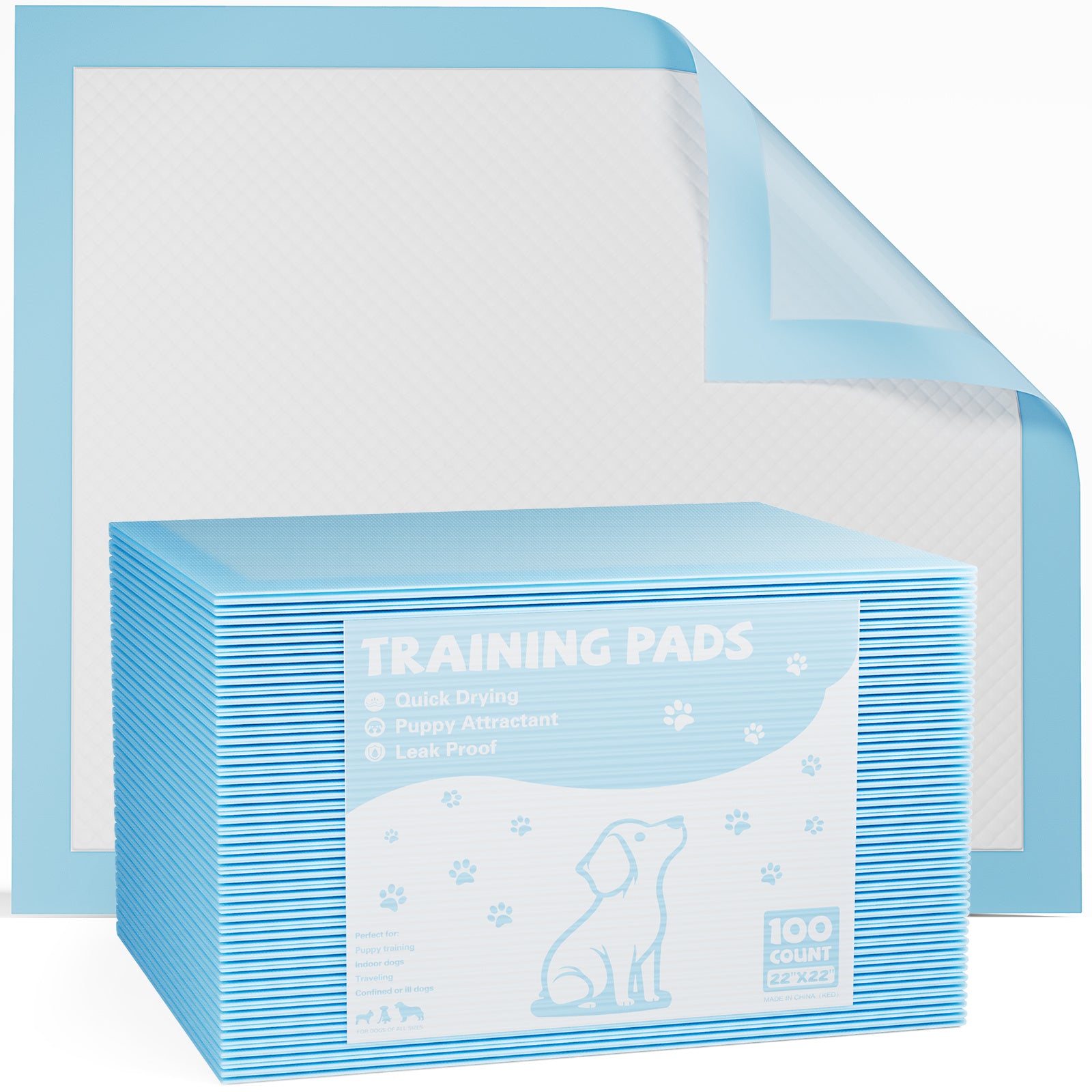 Puppy Pads, Leak-proof Quick-drying Disposable Dog Pads, Abs | Other