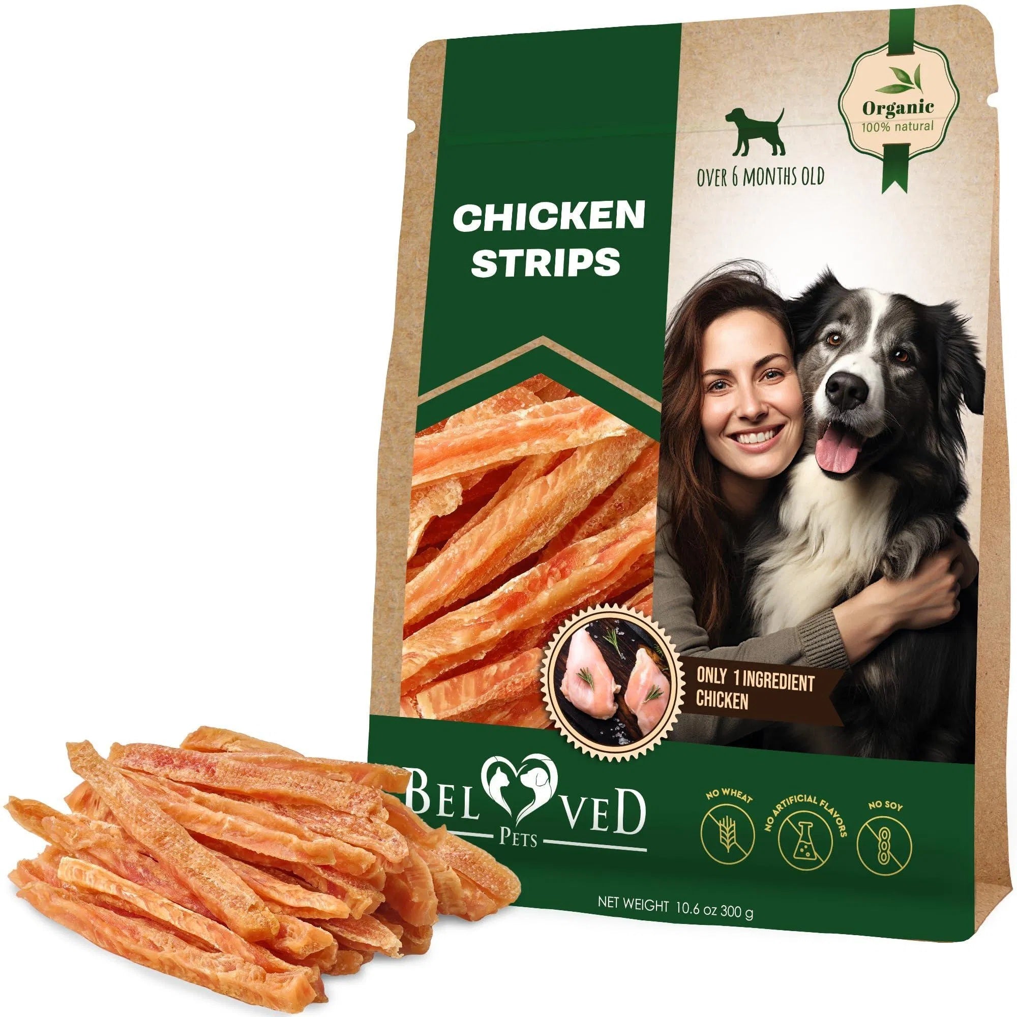 Chicken Strips Dog Treats Human Grade Meat Sticks Grain Free | Other