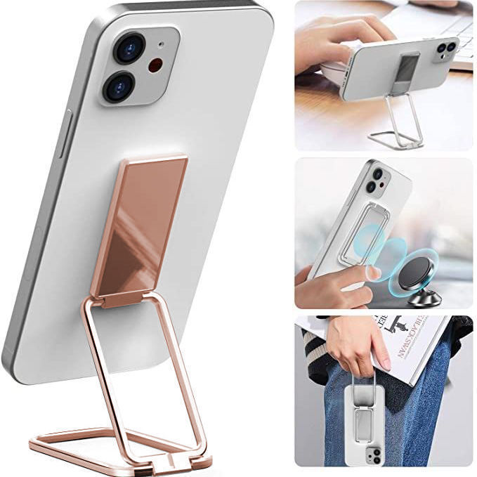 Foldable Mobile Phone Holder Ring Buckle Retractable Desktop | Smartphones