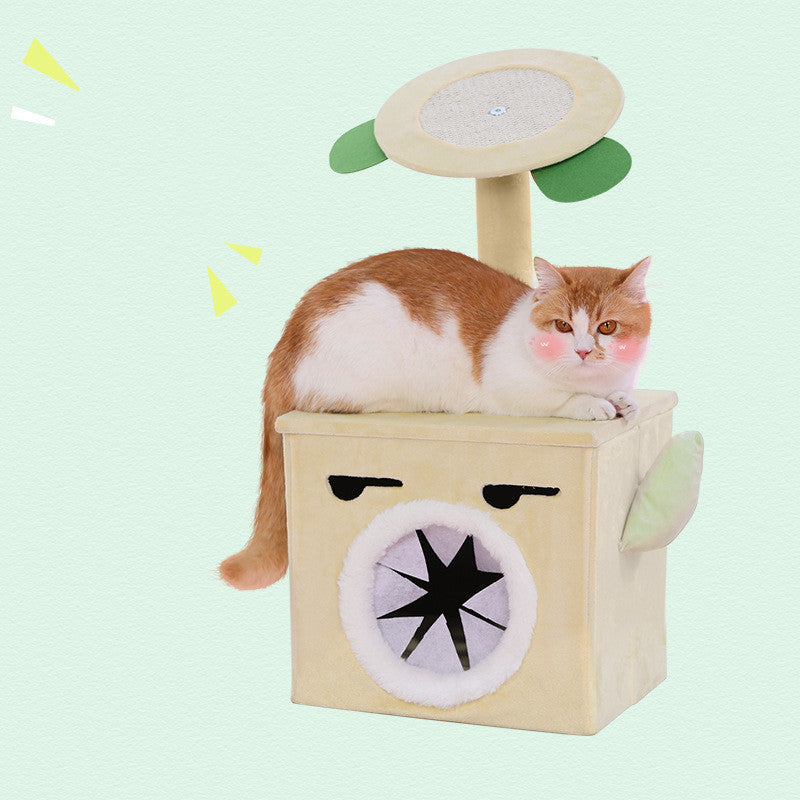 Playable And Sleepy Cat Product Grinding Claw Toy Scratc | Electronic Learning Toys