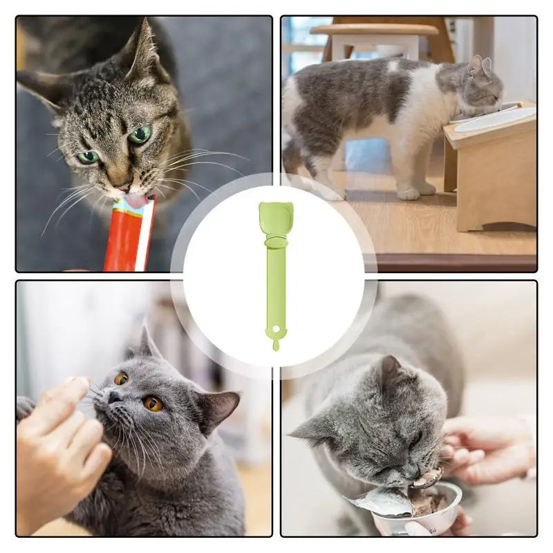 Cat Strip Feeder, Cat Strip Happy Spoon, Cat Wet Food Spoon | Other