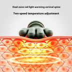 Wireless 4D Electric Neck & Shoulder Massager with Heat – Pain Relief & Relaxation
