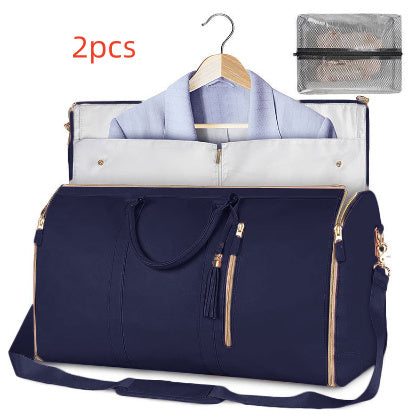 Large Capacity Travel Duffle Bag Women's Handbag Folding Sui | Luggage & Bags