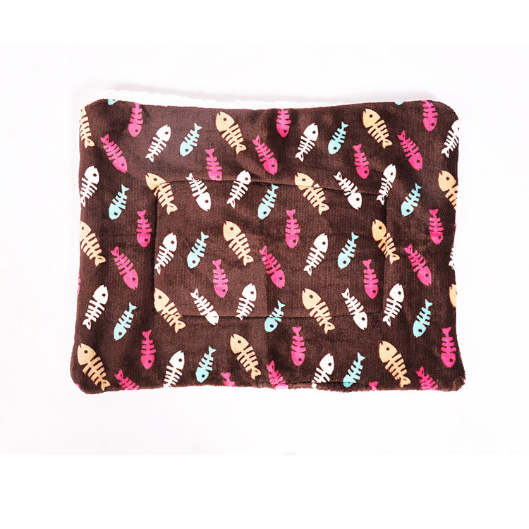 Pet Cartoon Thick Winter Warm Blanket | Other
