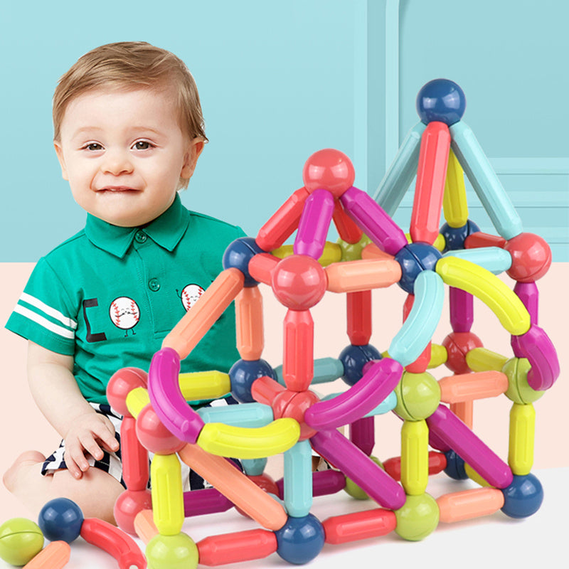 Adorable Baby Toy Magnetic Stick Building Blocks Game Magnets Childre | Electronic Learning Toys