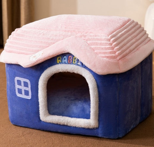 Foldable Dog House Pet Cat Bed Winter Dog Villa Sleep Kennel | Other