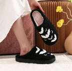 Funny Bat Slipper Halloween Pumpkin Flat Indoor House Shoes | Shoes