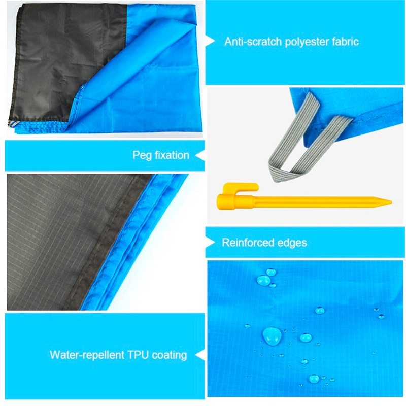 Portable Waterproof Picnic Mat Beach Mat Pocket Blanket | Other