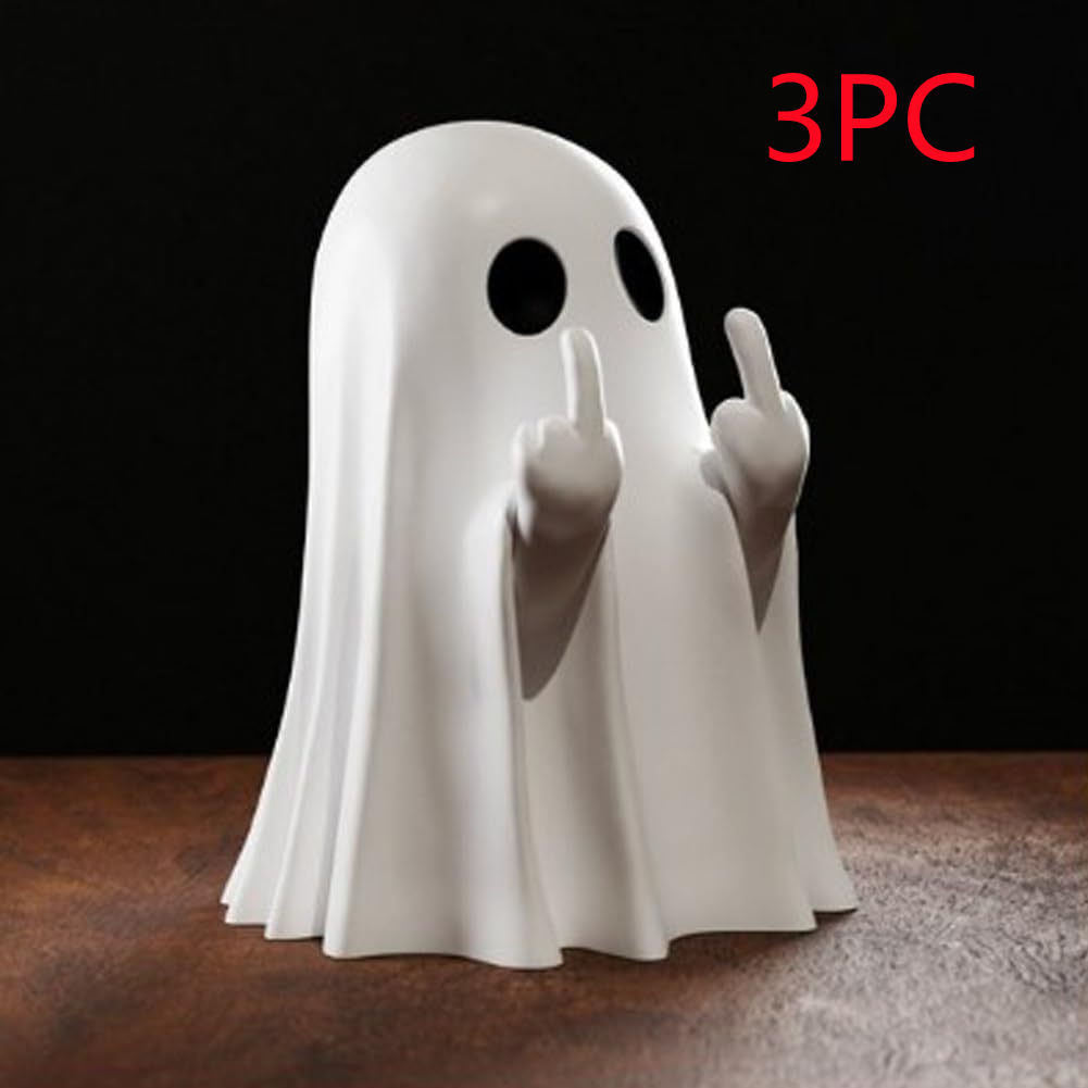 Halloween Middle Finger Love Ghost Ornaments | Other