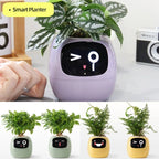 Smart Planter with AI Sensors – Interactive Plant Care with 49+ Expressions & Real-Time Monitoring