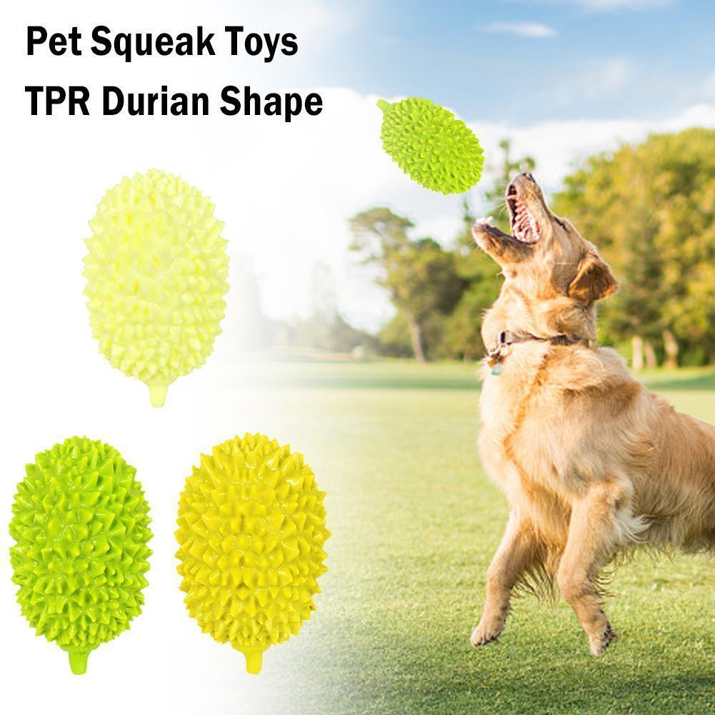 Dog Toy Durian Chew Glue Ball Pet Chewing Toy Dog Tooth Grin | Electronic Learning Toys