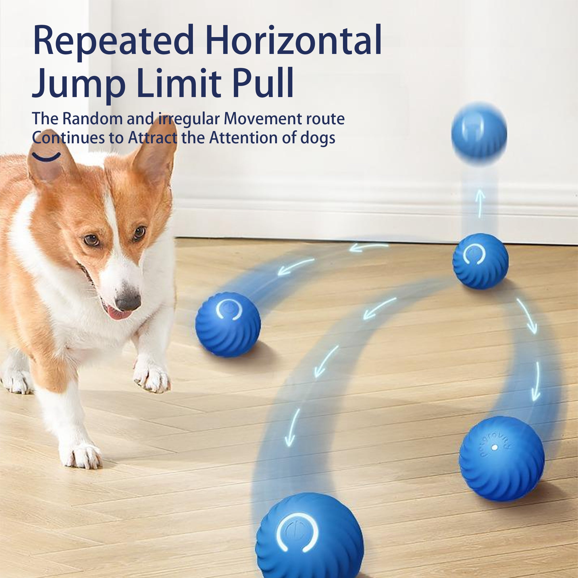 Interactive Bouncing Ball For Dogs,automatic Smart Toy, Self | Electronic Learning Toys