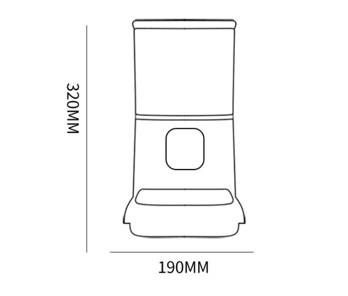 Pet Automatic Feeder Large Capacity Smart Voice Recorder App | Other
