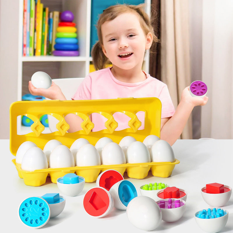 Adorable Baby Learning Educational Toy Smart Egg Toy Games Shape Matc | Electronic Learning Toys