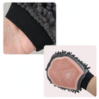 Pet Bathing Brush 2-in-1 Grooming Glove Elegant Dog Grooming | Other
