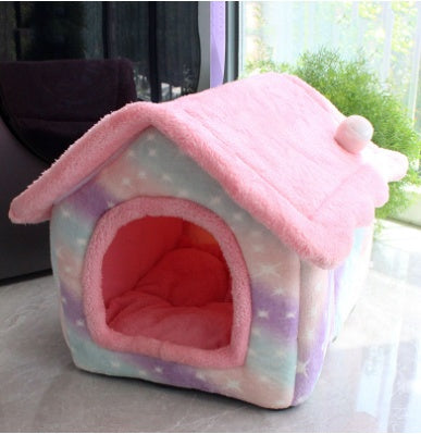 Foldable Dog House Pet Cat Bed Winter Dog Villa Sleep Kennel | Other