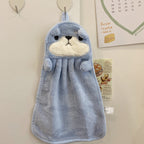 Towels Can Hang Coral Fleece Absorbent Towels To Wipe Face B | Other