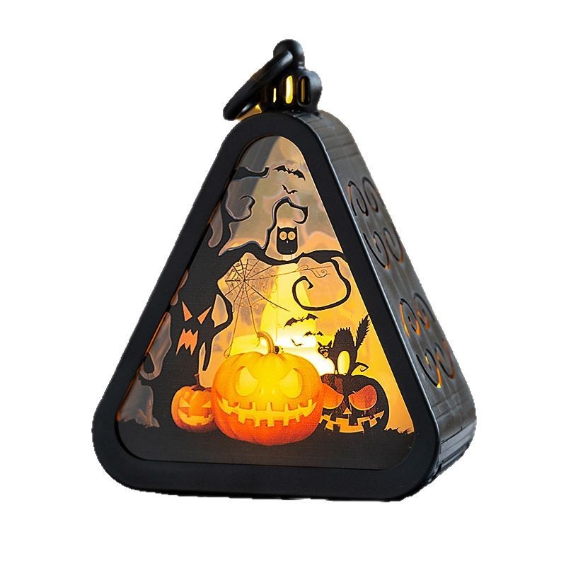 Halloween Decorations Portable Pumpkin Lamp Layout Props | Other