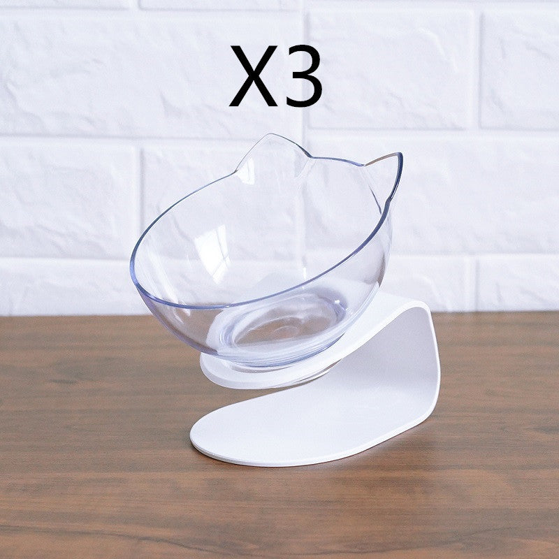 Non Slip Double Cat Bowl With Raised Stand Pet Food Cat Feed | Other