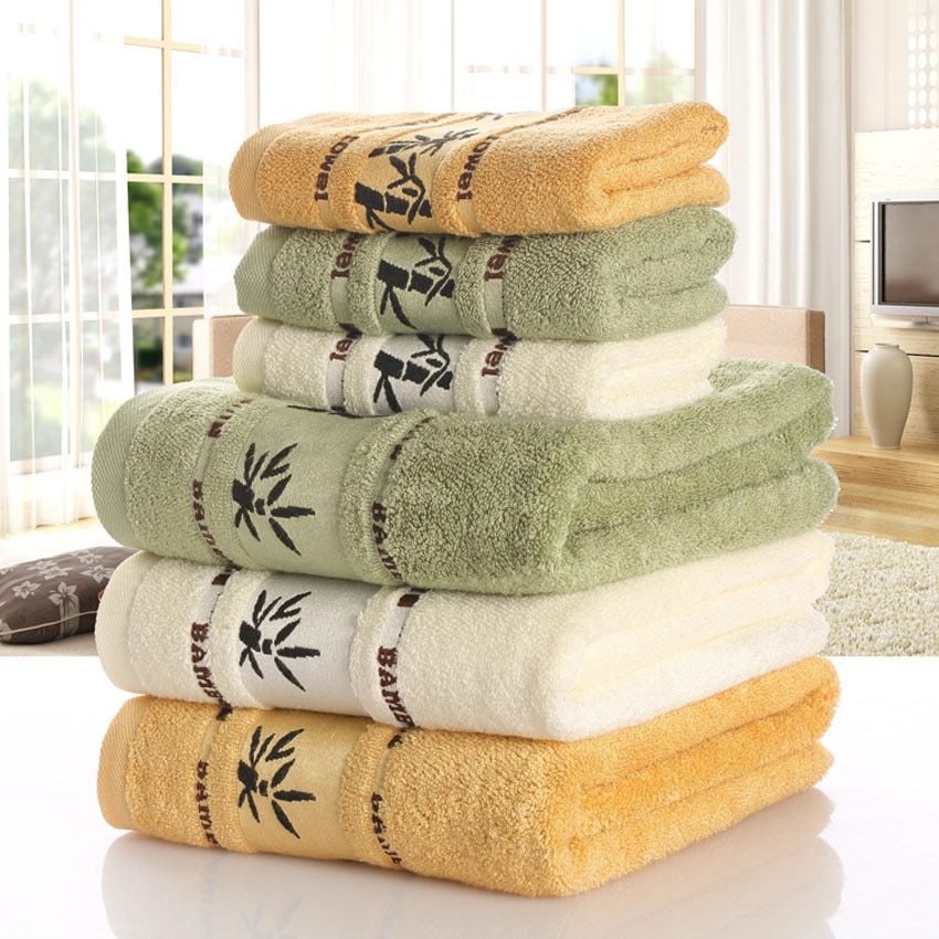 Bamboo Charcoal Fiber Bath Towel | Other