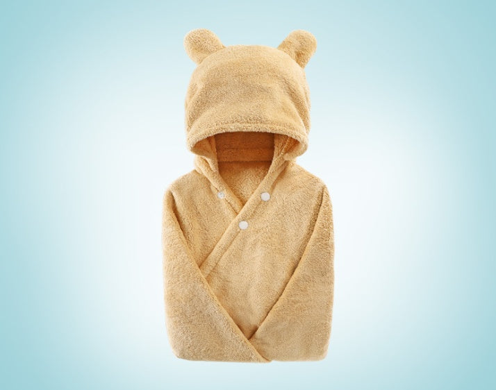 Cotton Adorable Baby Care Hooded Bath Towel | Electronic Learning Toys