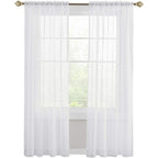 Modern Simple Thickened Solid Thin Window Gauze | Other