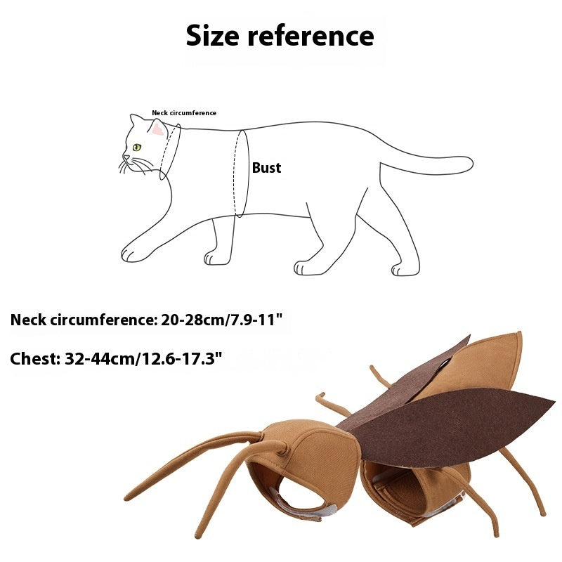 Dog Holiday Clothing Cute Cat Cockroach Pet Costume | Other