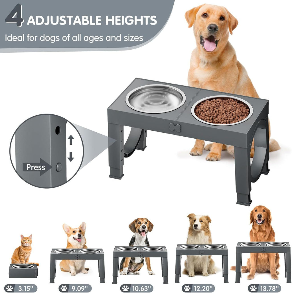 Xia Z Fashion Pet Products Black Dog Bowl Holder | Other