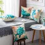 Cushion Covers Sea Turtle Printed Throw Pillow Cases For Hom | Other