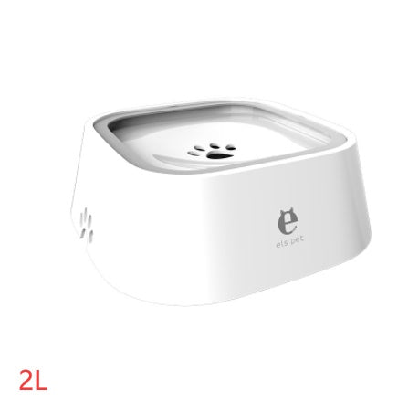 1.5l Cat Dog Water Bowl Carried Floating Bowl Anti-overflow | Other