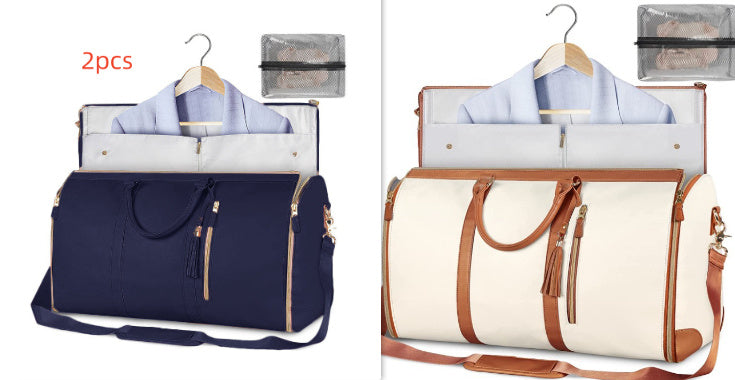 Large Capacity Travel Duffle Bag Women's Handbag Folding Sui | Luggage & Bags
