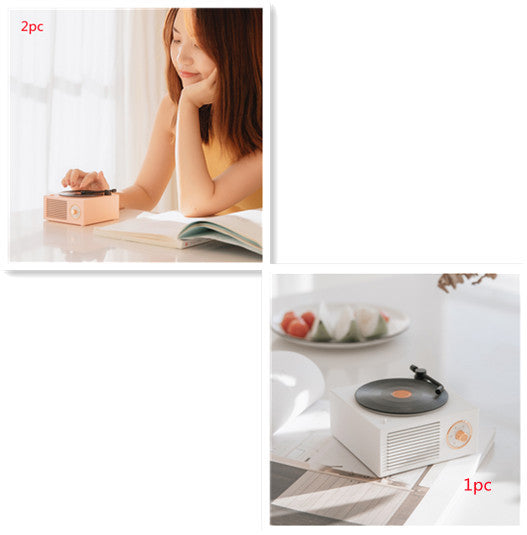 Wireless Mini Portable Retro Phonograph Bluetooth-compatible | Other