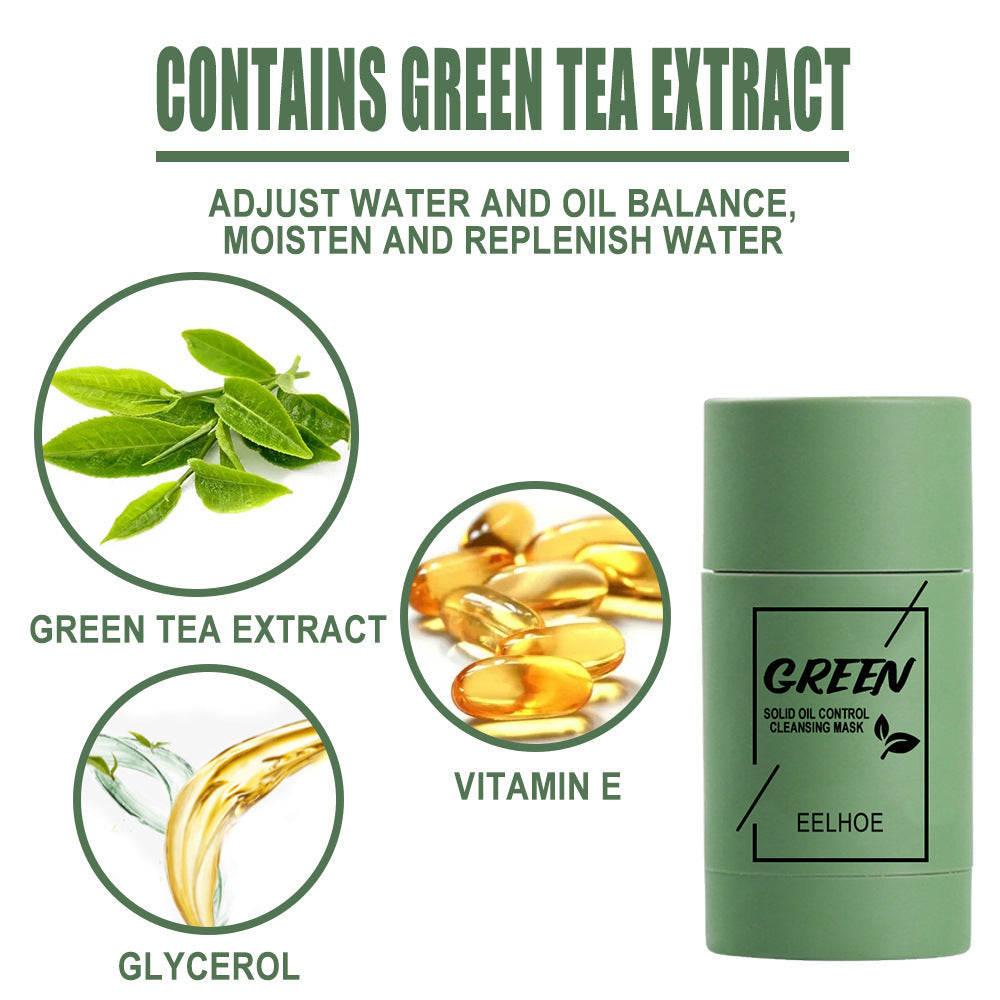 Clean Face Mask Beauty Skin Green Tea Clean Face Mask Stick | Other