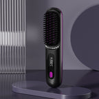 2 In 1 Straight Hair Comb Wireless Hair Straightener Brush H | Other