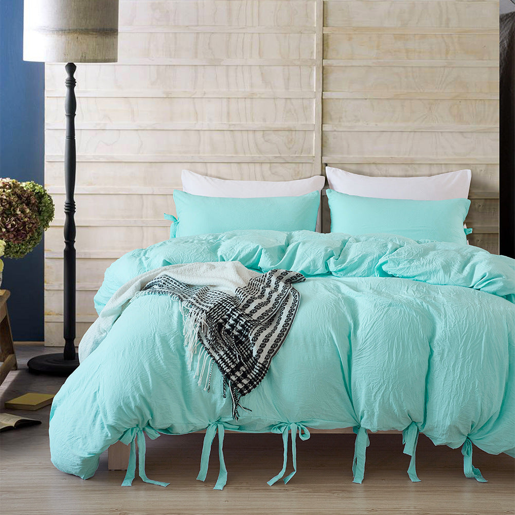 Solid Color Tape Bedding Set | Other