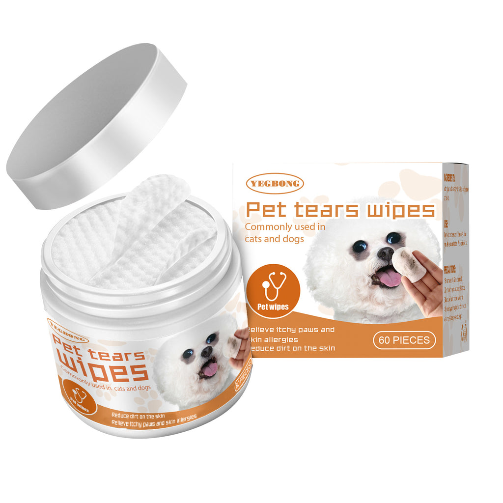 Yegbong Pet Wipes Clean, Dogs And Cats Tear Stains Eye Clean | Other