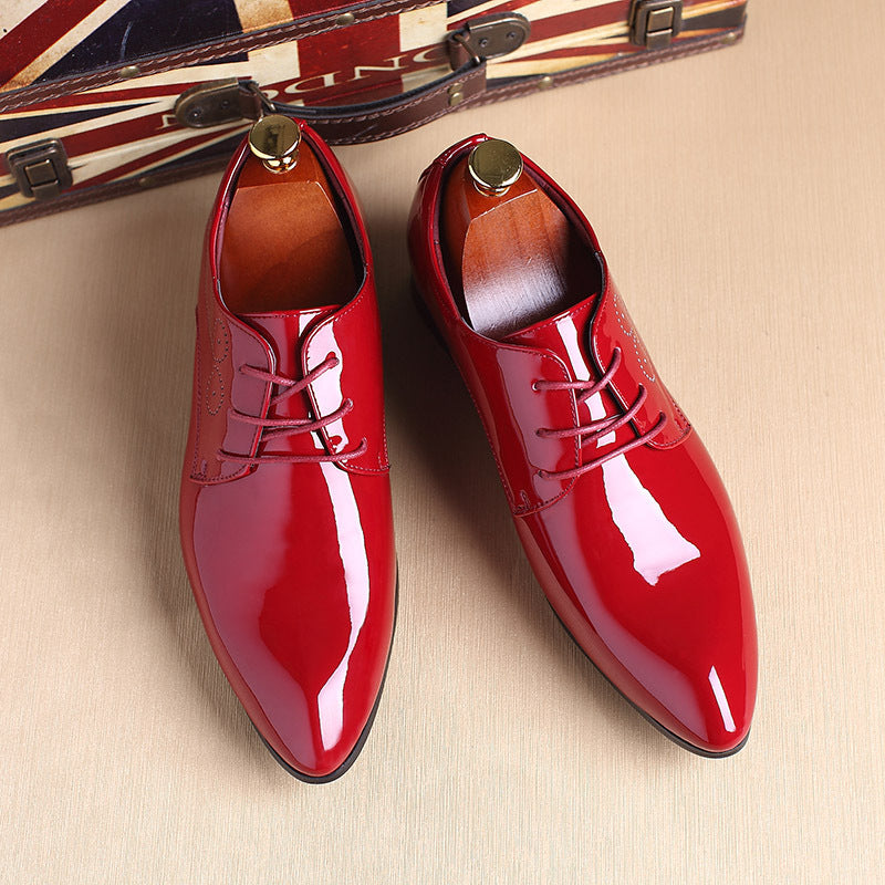 Men Leather Shoes Men Business Casual Dress Shoes Business C | Shoes