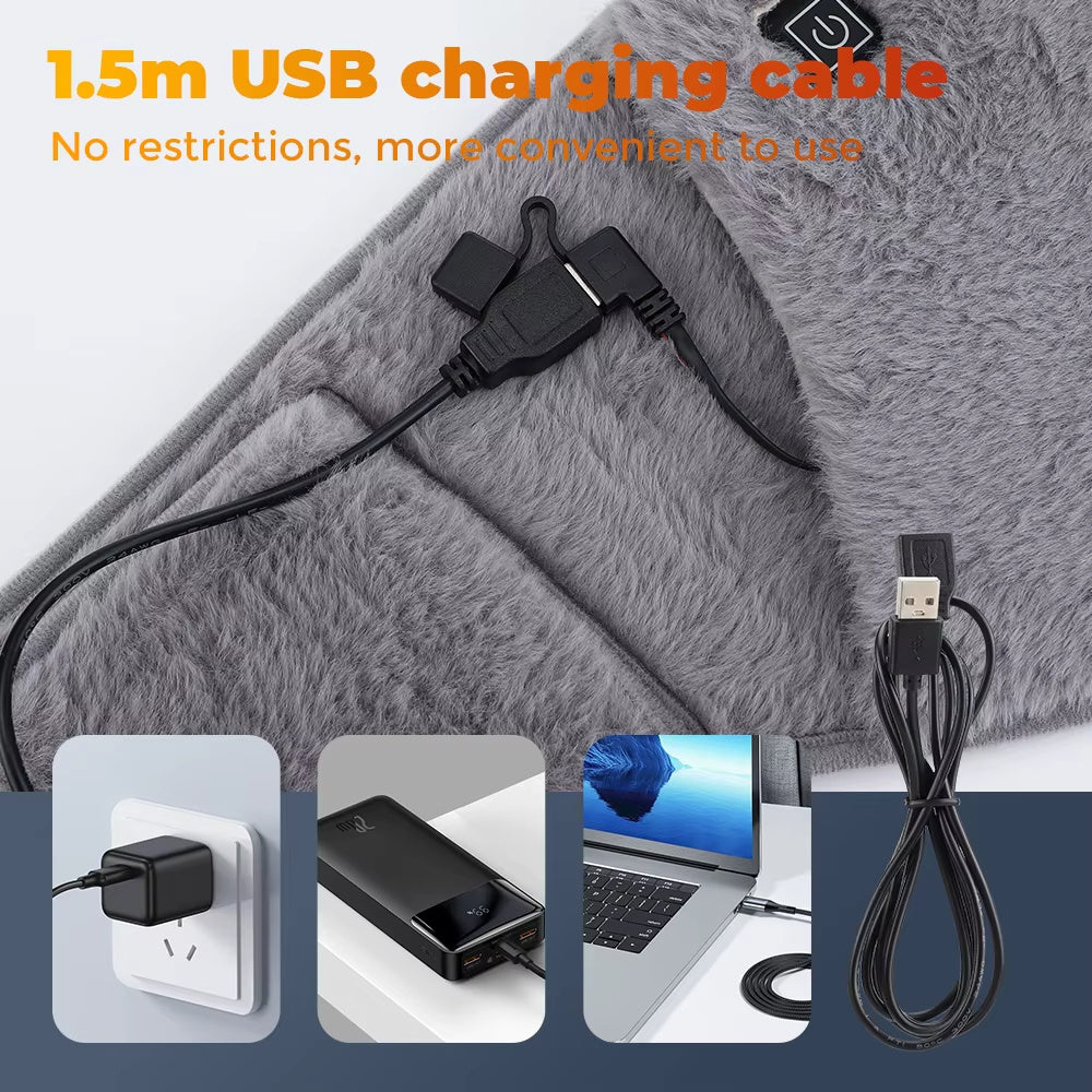 Usb Powered Heating Waist Belt, Heating Pad With Hand Pocket | Other