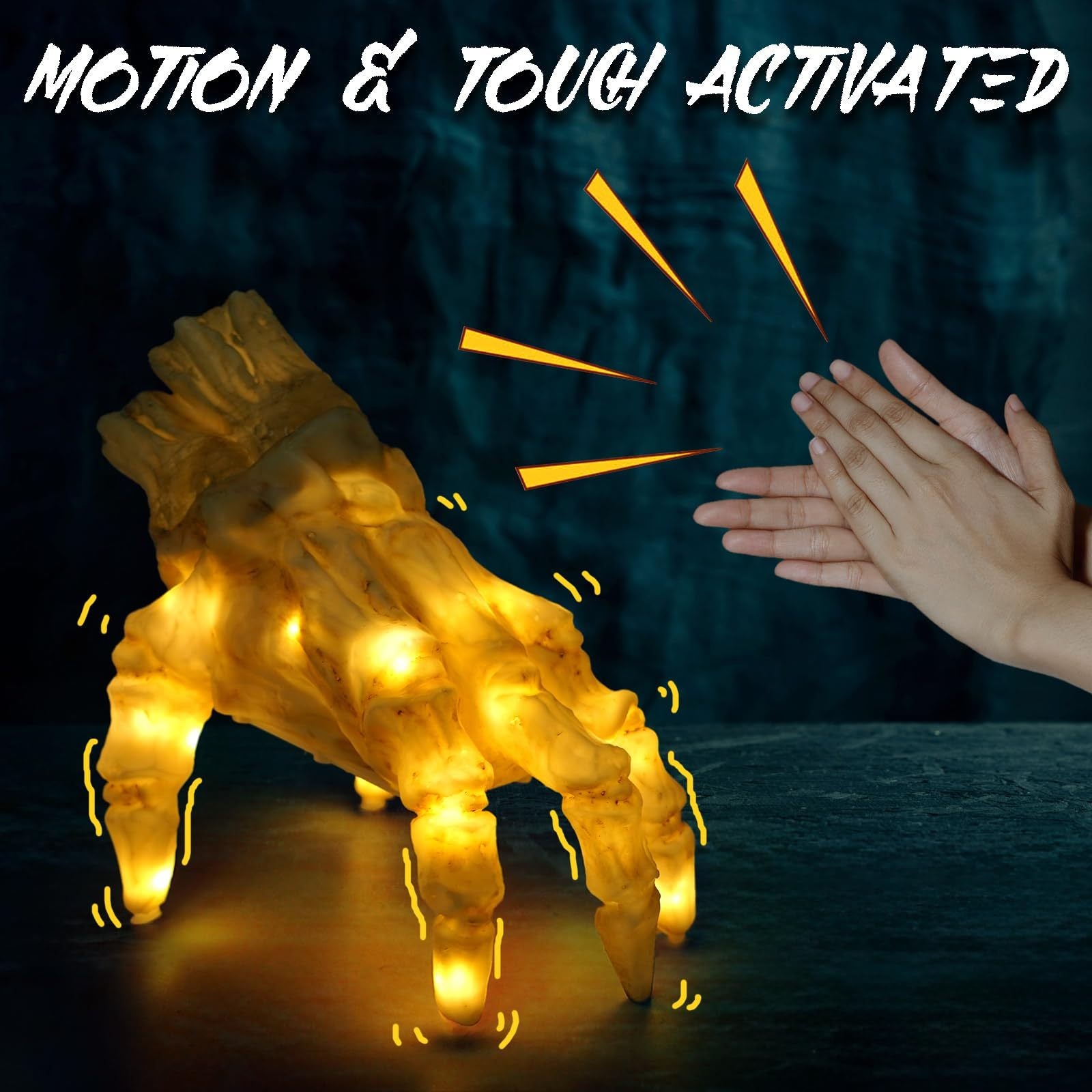 Halloween Electric Luminous Crawling Hand Animated Decoratio | Other