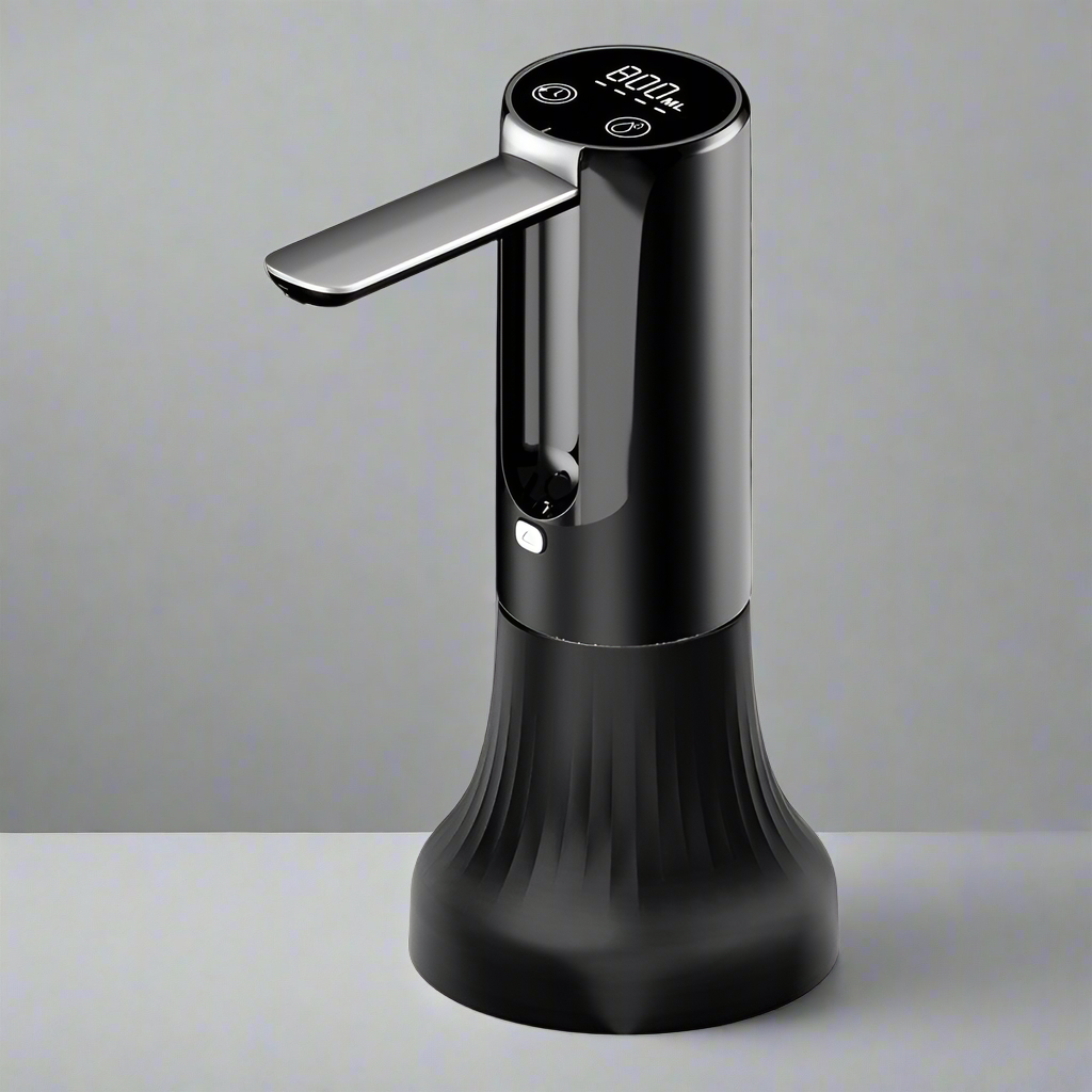 Wireless Electric Water Dispenser – LED Screen, Foldable Pump for Bottled & Mineral Water
