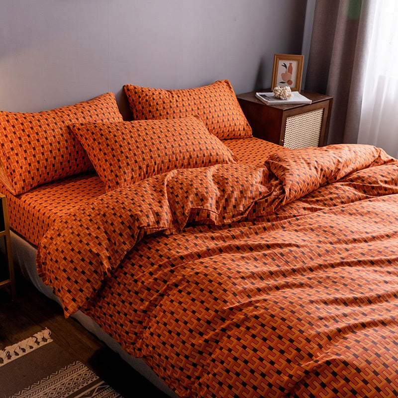 Pure Cotton Fitted Sheet Quilt Set | Other