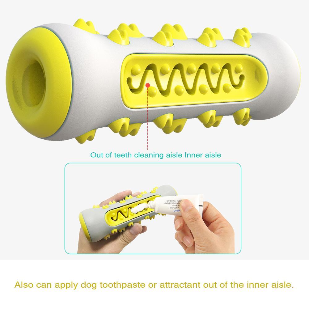 Dog Squeaky Toy For Aggressive Chewers, Tough Toothbrush Dog | Electronic Learning Toys
