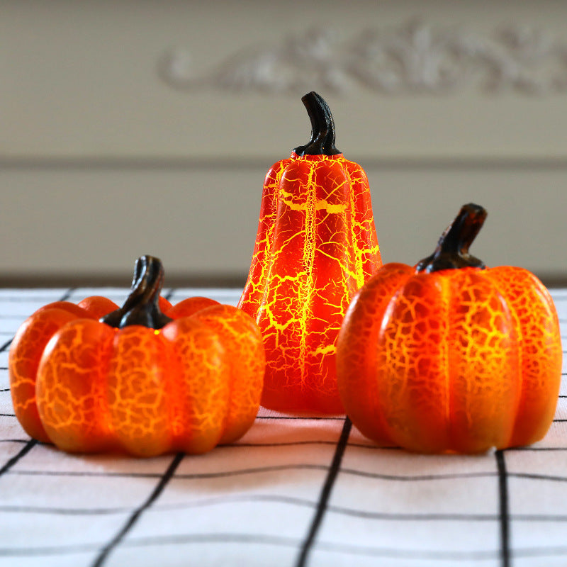 Halloween Pumpkin Lantern Simulation Pumpkin Led Candle | Other