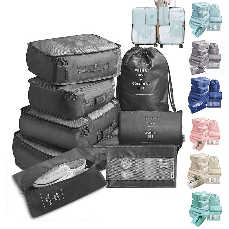 8-piece Set Luggage Divider Bag Travel Storage Clothes Under | Luggage & Bags
