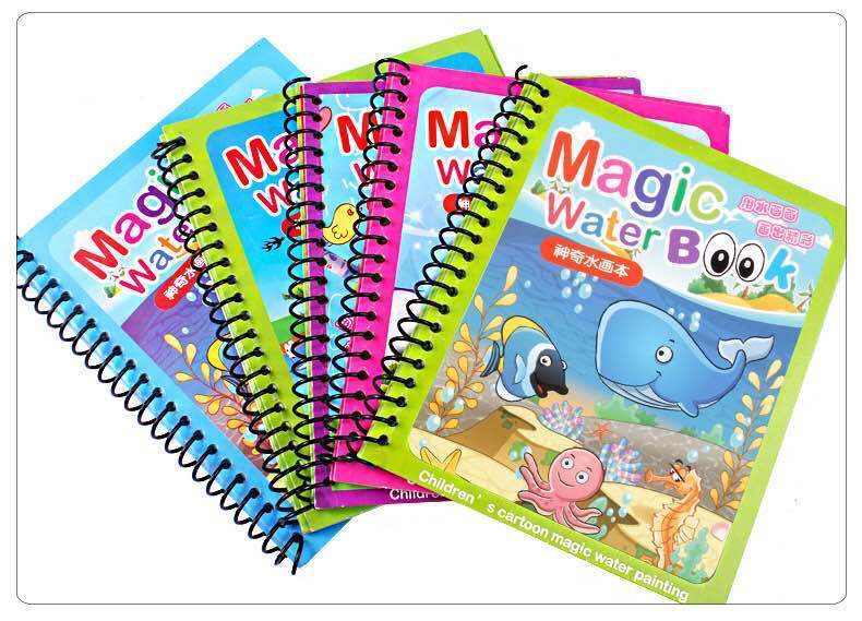 Children's Magic Water Painting Book Coloring And Coloring B | Jewelry & Accessories