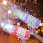 Bubble Gun Rocket 69 Holes Soap Bubbles Machine Gun Shape Au | Other