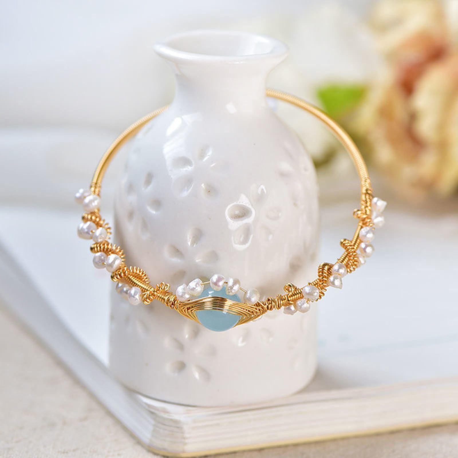 Pearl Bracelets For Women Gold Plating Pearl Bracelet Gold W | Other