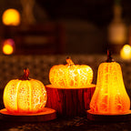 Halloween Pumpkin Lantern Simulation Pumpkin Led Candle | Other